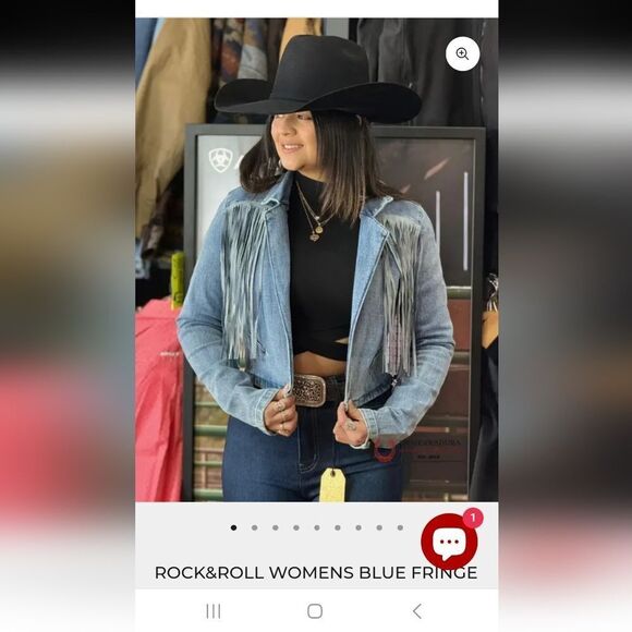 Rock&Roll Denim Jacket - Picture 1 of 16